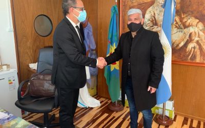 Reunión en con el decano de La Plata