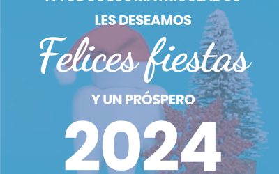 ¡Feliz 2024 para todos los maticulados!